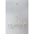 Candelabru florentin antichizat 8xE14/40W, Vela LU 1531/8 Elfenbein-Gold Orion